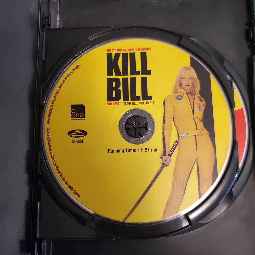 Kill Bill Volume 1 & 2 Double Feature DVD Quentin Tarantino Uma Thurman Action - Picture 4 of 5